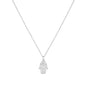 925 Sterling Silver Korean Fashion INS Evil Eye Diamond Pendant Necklace for Women Girls Gifts Party Fine Jewelry Collares