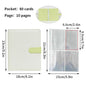 A5 PU Leather Photo Album INS Multi-Pockets Kpop Photocard Binder Photo Card Holder Card Collect Book Photo Binder Cover 포카 바인더