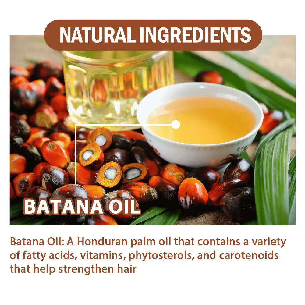 100% Pure Organic Batana Oil for Hair Growth and Natural Batana Oil for Treating Hair Loss Anti-Breakage Hair
