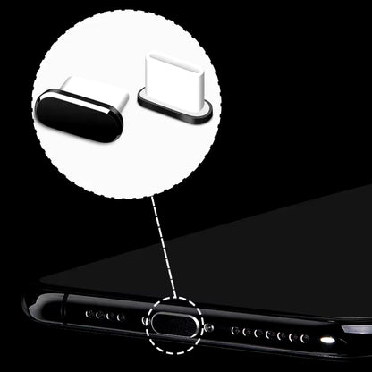 Cell Phone Charging Port Dust Plug with Cleaning Brush for Iphone 15 14 13 12 Pro Max plus Samsung Xiaomi IOS Type C Cleaner Set