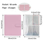 A5 PU Leather Photo Album INS Multi-Pockets Kpop Photocard Binder Photo Card Holder Card Collect Book Photo Binder Cover 포카 바인더